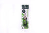 Green and stainless steel pruner in packaging