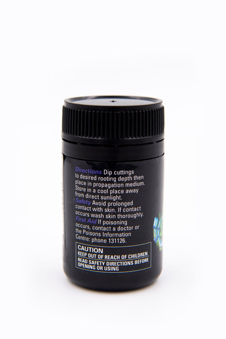 Clonex rooting hormine gel in black plastic bottle directions for use