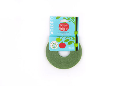 Velcro brand plant tie on white background
